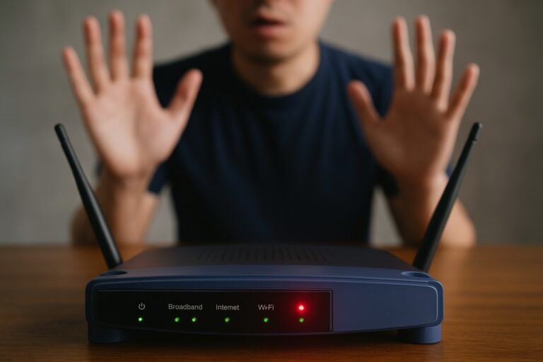 router da operadora, Este pequeno botão no router pode estar a sabotar o teu Wi-Fi sem saberes