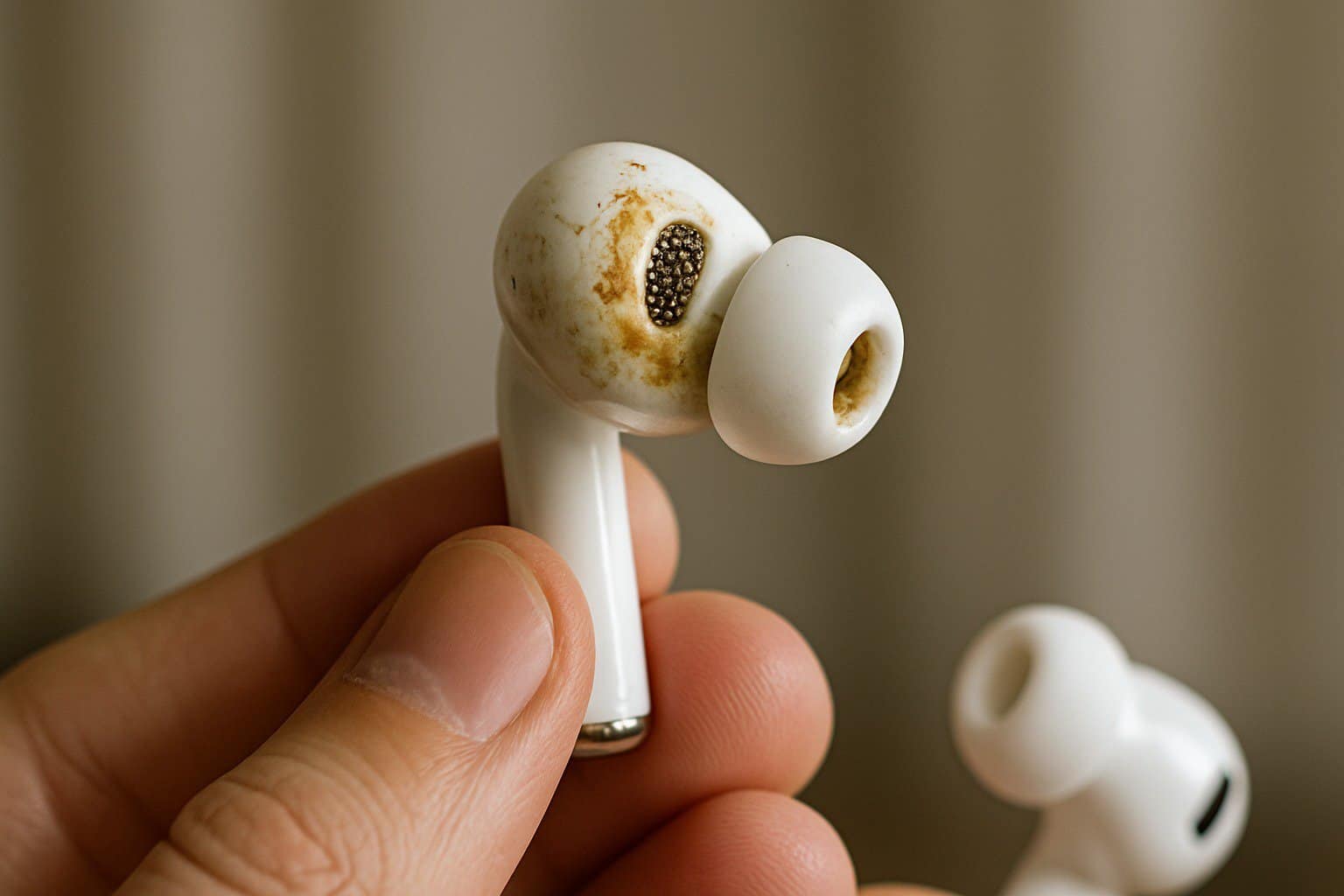 Usei os mesmos auscultadores durante meses e o pior aconteceu