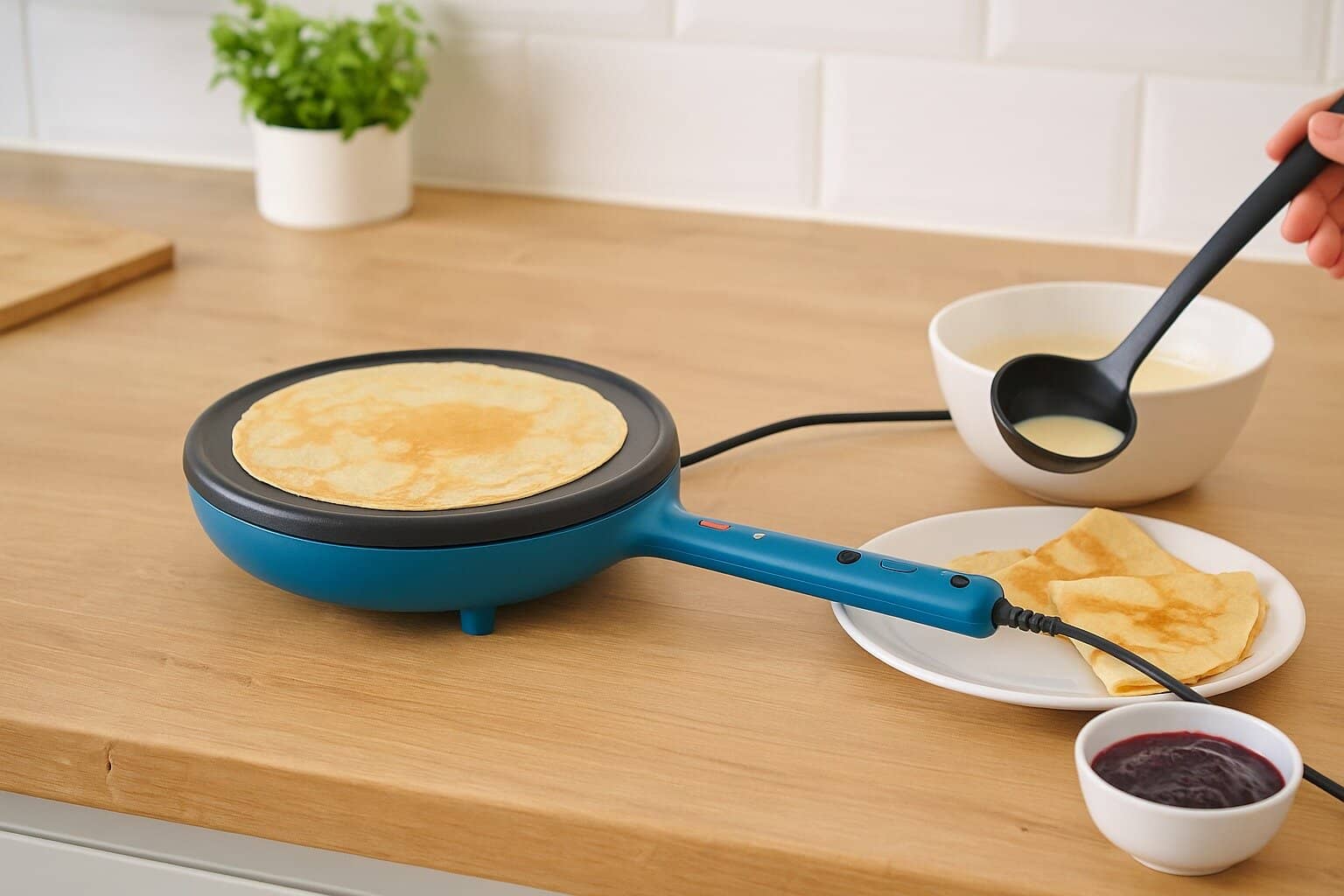 Máquina de crepes do ALDI