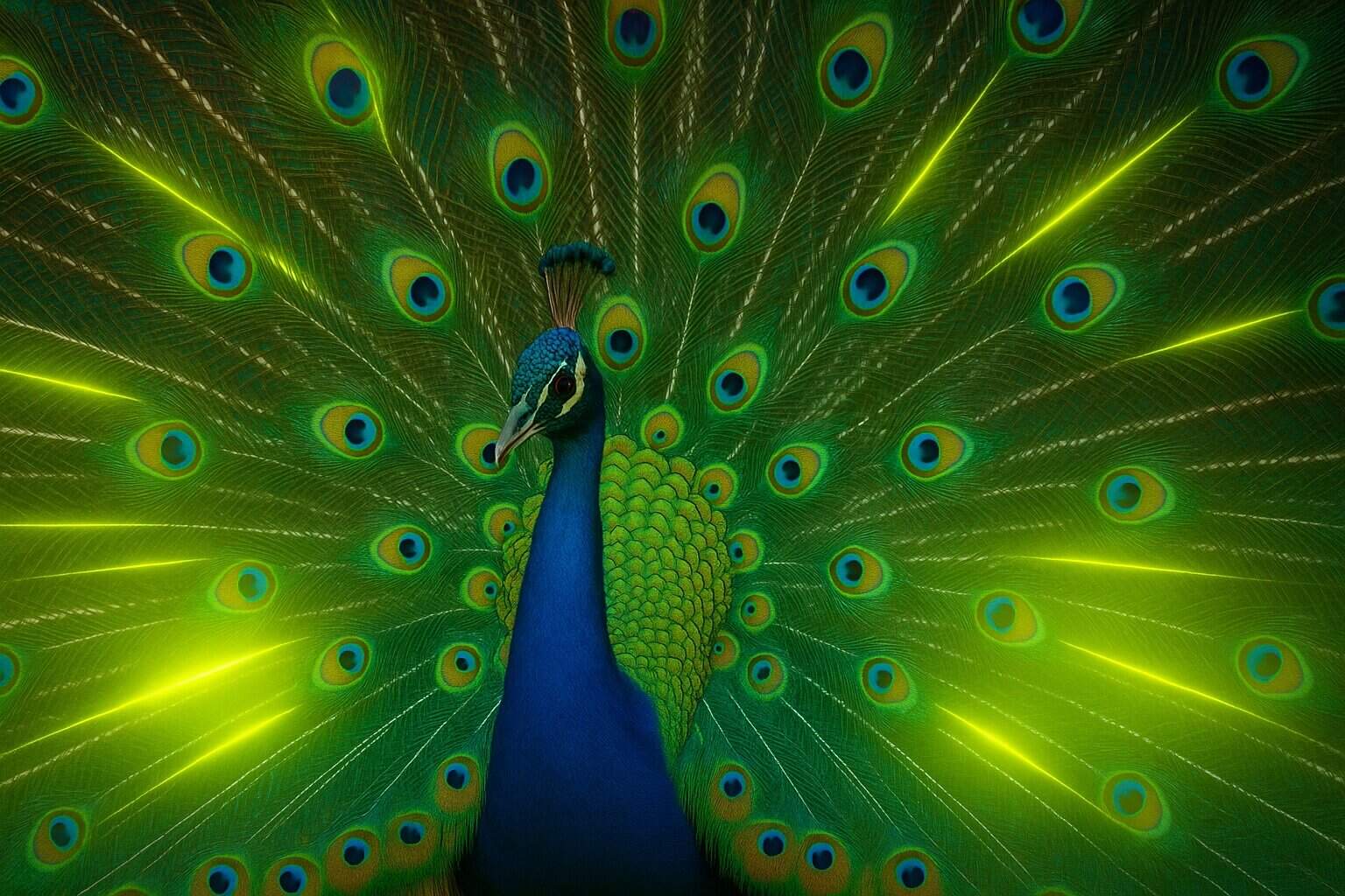 Pavões têm raios laser? A descoberta que surpreendeu os biólogos