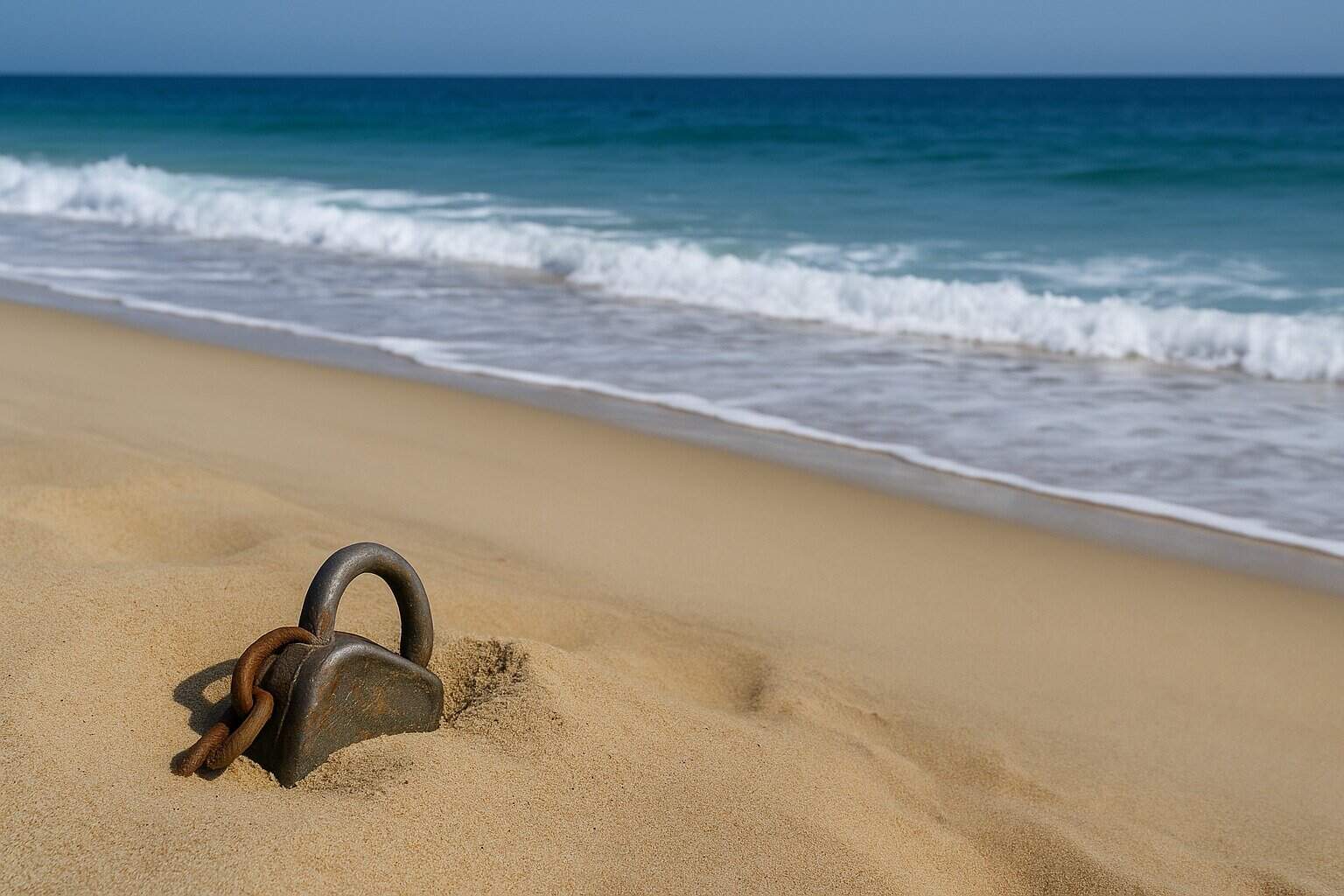 O que encontrei enterrado na areia e pode estar na tua praia