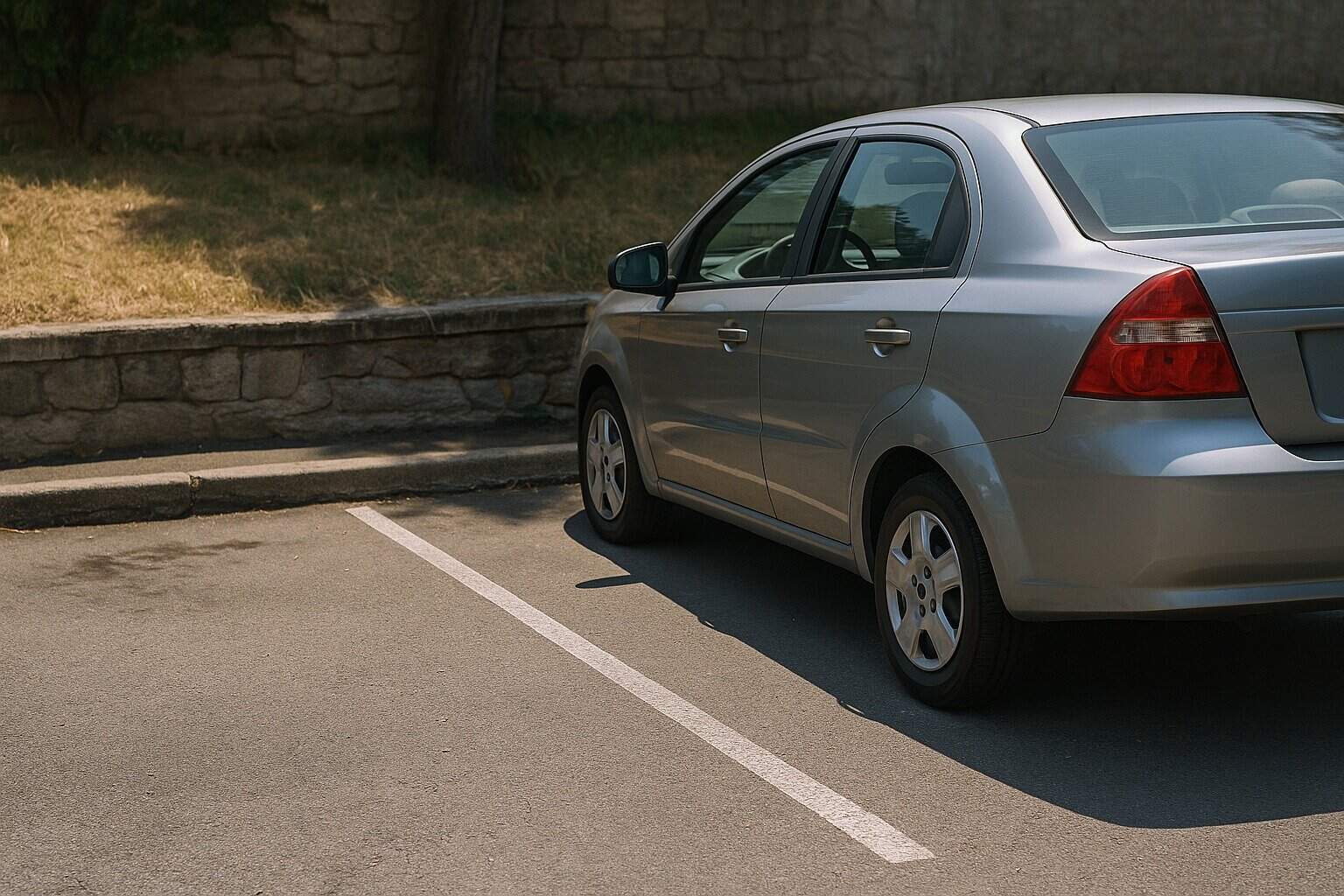 O que acontece quando estacionas sempre no mesmo lugar e não é bom