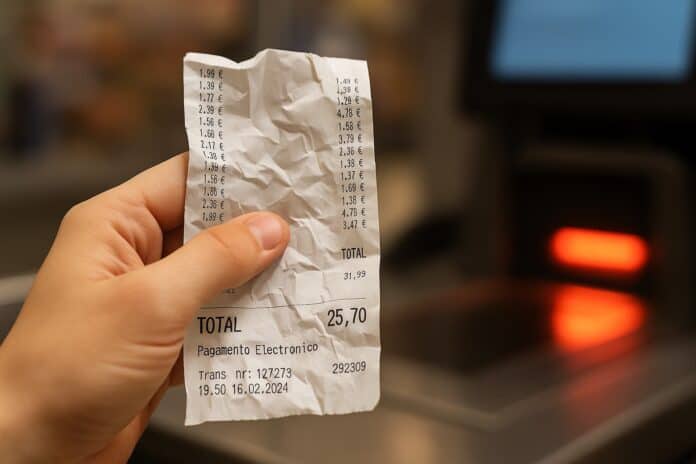 O aviso no talão de supermercado que não lês mas custa dinheiro