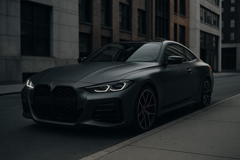 pintura matte no carro