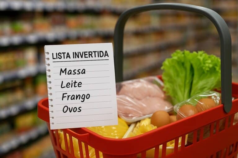 O truque da lista invertida no supermercado pode poupar-te 50€ por mês