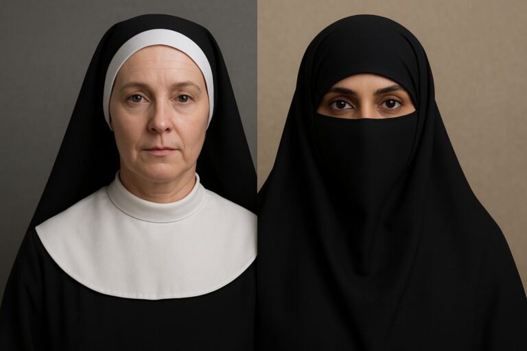 Estão mesmo a comparar burkas com freiras? A polémica em Portugal