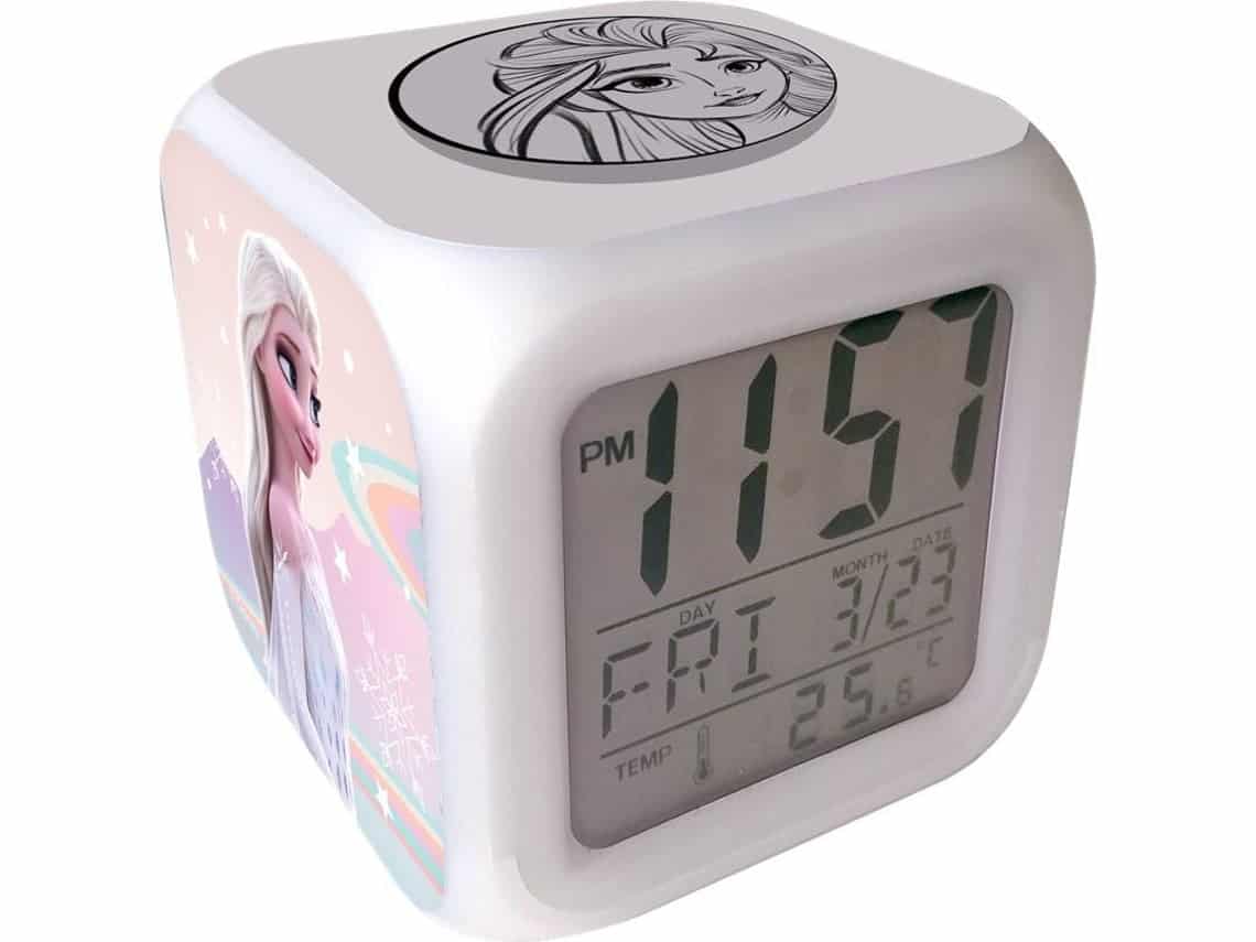 Quem disse que madrugar é castigo nunca viu este despertador da Frozen