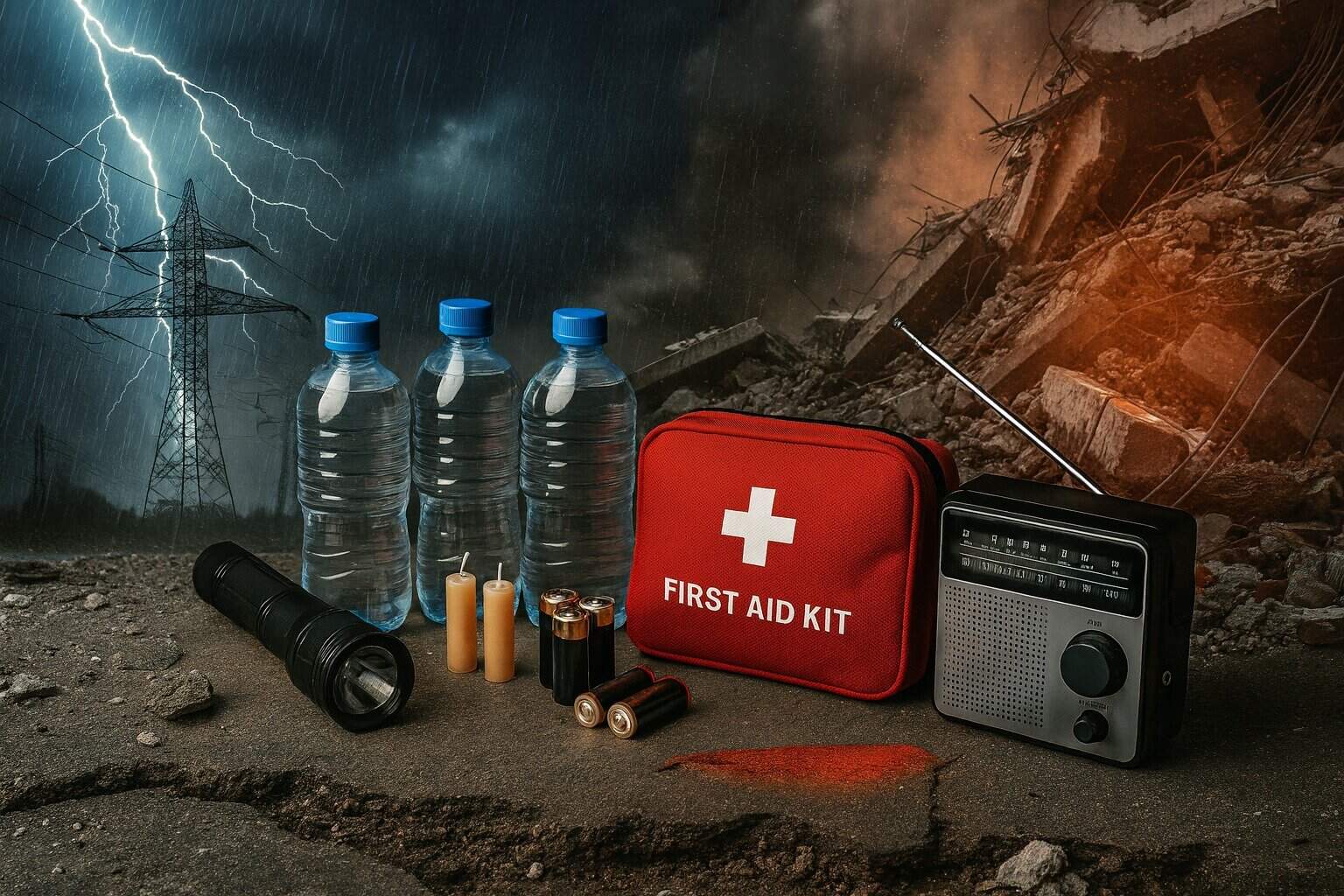 Terramoto ou apagão: o kit que pode salvar-te quando tudo falha