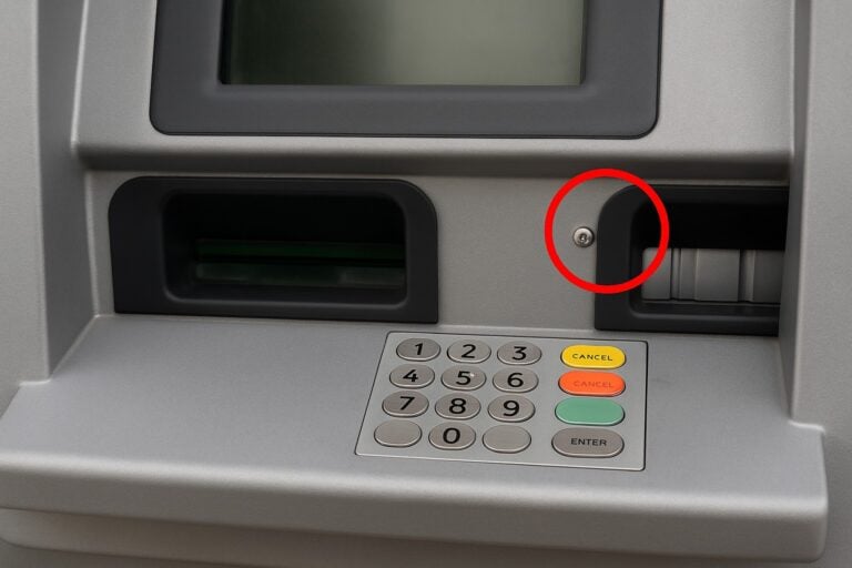 Encontraste um parafuso solto no multibanco? Não é o que pensas!