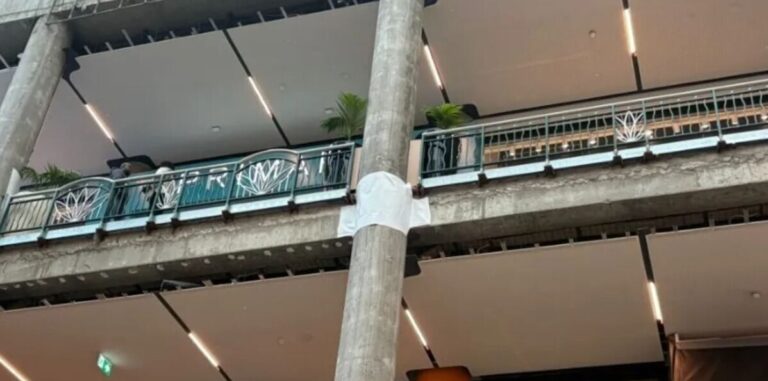 Racha em um dos pilares do Colombo: Já levou um penso rápido!