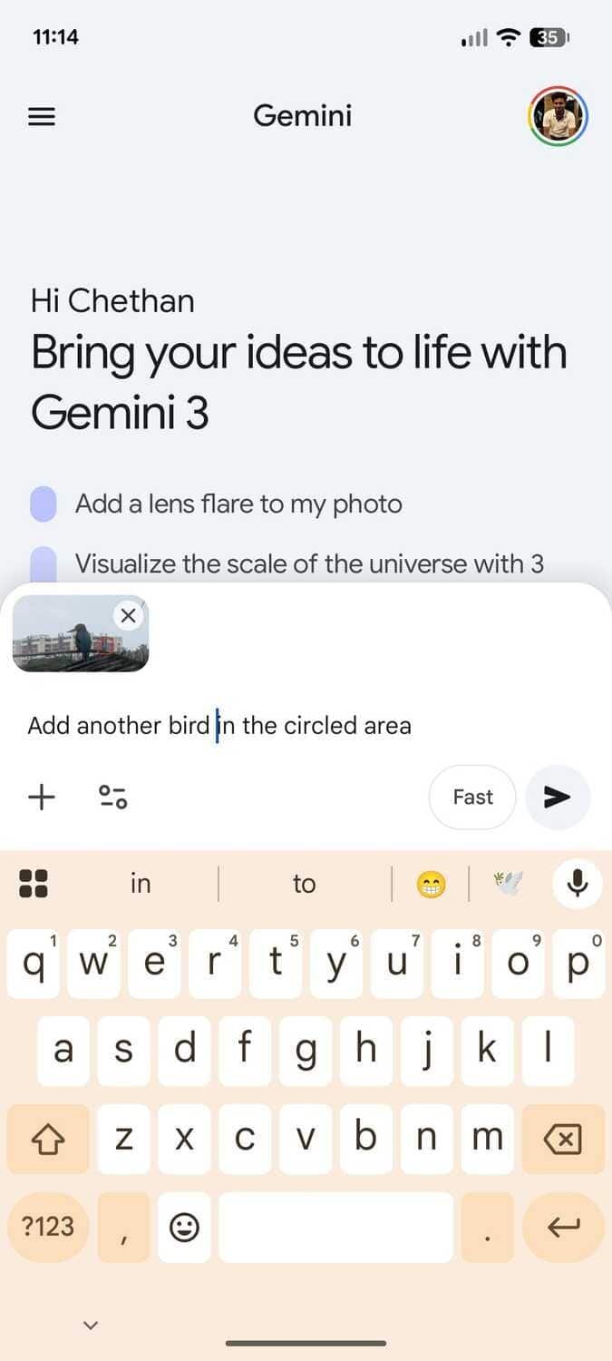O Gemini ganhou uma ferramenta de rabiscos para edição de imagem
