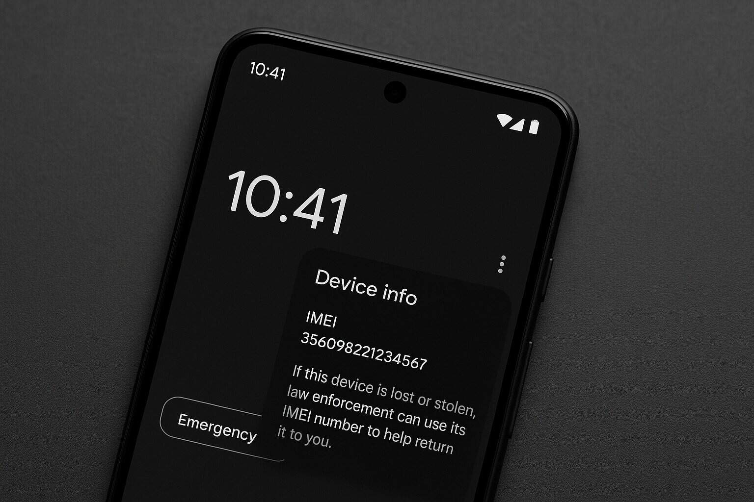 Google quer mostrar o IMEI no ecrã bloqueado do teu Android