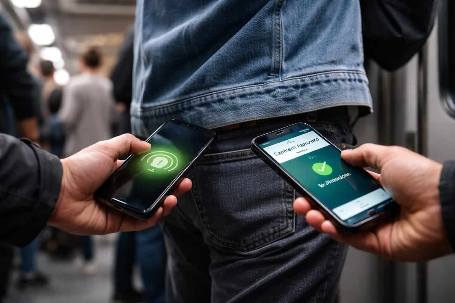 Toque fantasma na rua: agora roubam-te dinheiro sem te tocarem