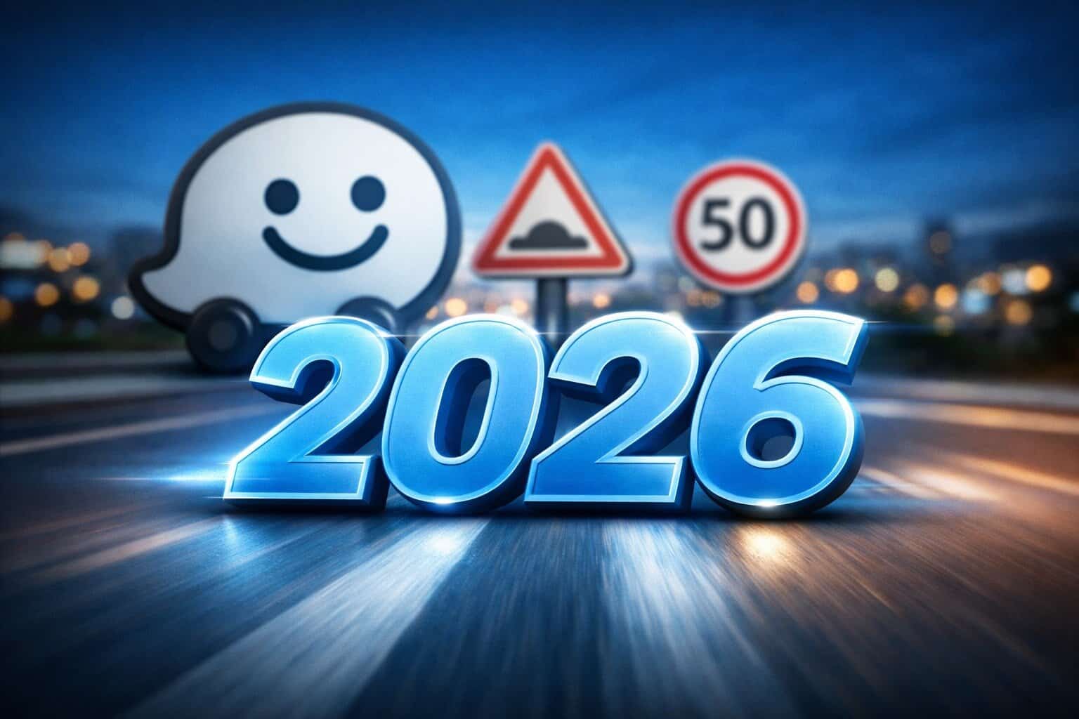Descobre o que vai já mudar no Waze em 2026!