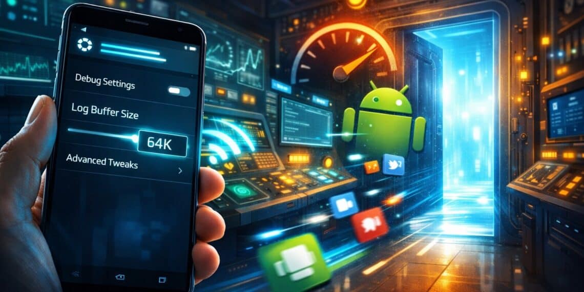 Memória cheia no telemóvel? A culpa é quase sempre destas aplicações, Desbloqueio de configurações de depuração no Android para otimizar desempenho do telemóvel.