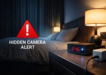 Truque: como descobrir câmaras escondidas num alojamento local