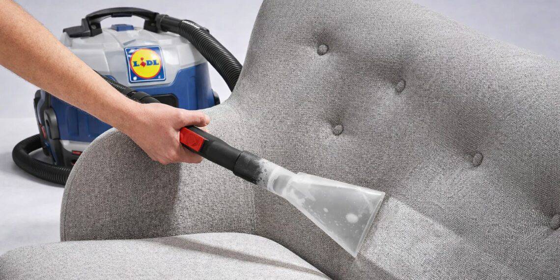 Super aspirador de lavagem do Lidl faz milagres em sofás e tapetes