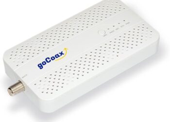 Fi para melhorar a velocidade da internet em casa, conectado às tomadas de TV para uma conexão mais.