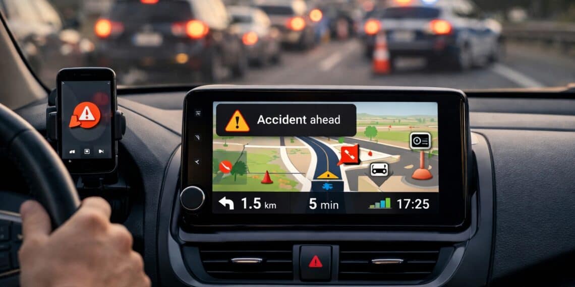 Deixei o Google Maps no Android Auto para usar esta alternativa