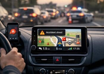 Deixei o Google Maps no Android Auto para usar esta alternativa