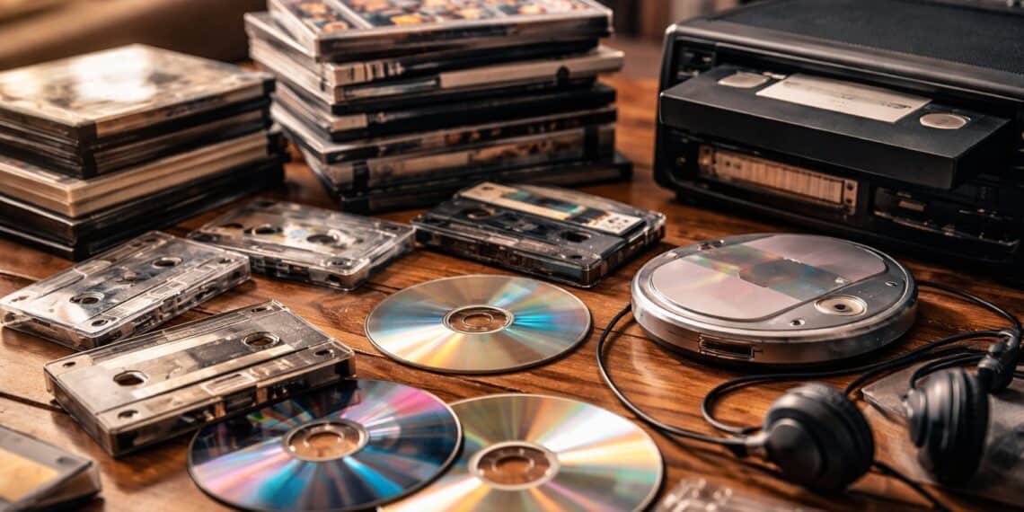 Esquece a Netflix! O motivo pelo qual estão a voltar aos DVDs e cassetes