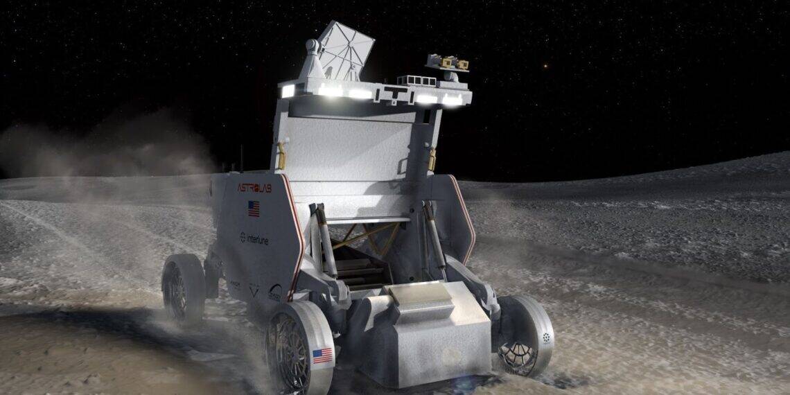 A primeira escavadora extraterrestre está a chegar à Lua