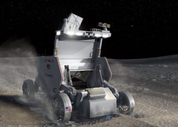 A primeira escavadora extraterrestre está a chegar à Lua