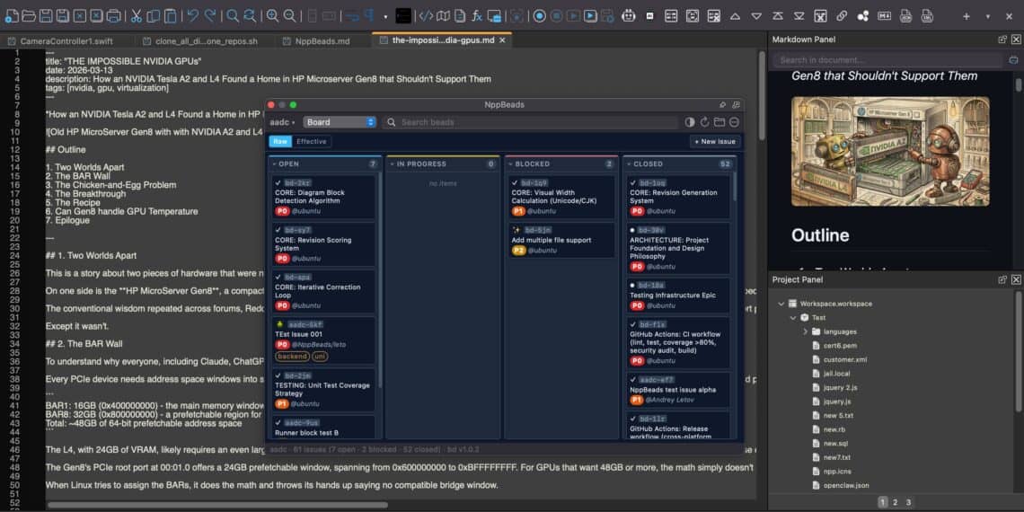 O lendário Notepad++ chega finalmente ao Mac 23 anos depois