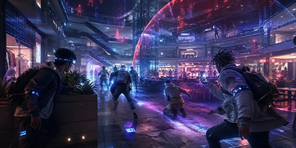 Esquece os videojogos: centros comerciais viram arenas reais de PUBG