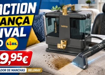 Cuidado LIDL: a Action lançou um aspirador de sofás ainda mais barato